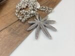 クロムハーツ コピー （Chrome Hearts）大麻草 ペンダントトップ チャーム ネックレス