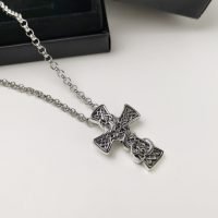 クロムハーツ コピー （Chrome Hearts） ケルティッククロスペンダントXS チャーム ネックレス