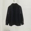 Mastermind JAPAN（マスターマインドジャパン）芸能人 激安通販 サイドジップ フランネルシャツ 刺繍/BLACK シャツジャケット