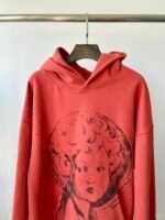 SAINT MICHAEL（セントマイケル）芸能人 激安通販SM13 HOODIE RED / フーディー (レッド) パーカー