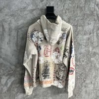 SAINT MICHAEL（セントマイケル）芸能人 激安通販 HOODIE GREENAFFITTI パーカー フーディー / グラフィティー (グレー)