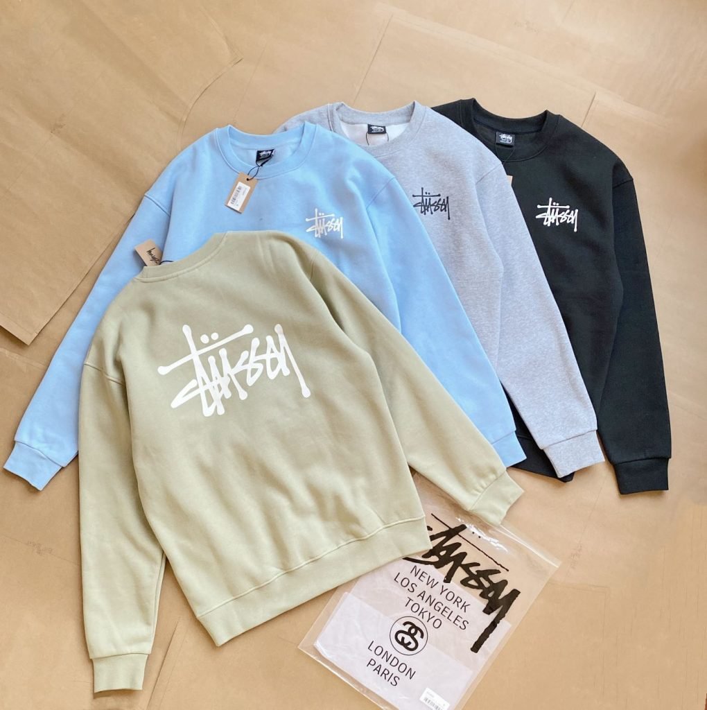 STUSSY(ステューシー)韓国限定激安メンズクルーネックパーカー