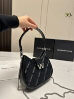 Alexanderwang n級買取本革ウィメンズショルダーバッグ