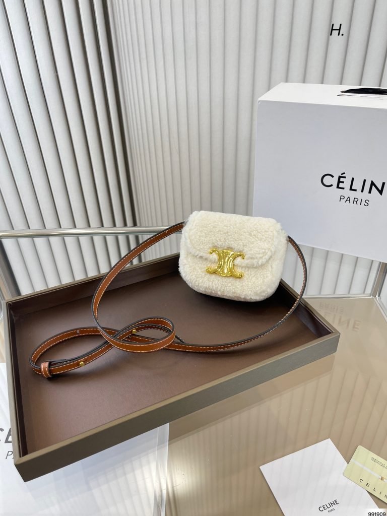 CELINE(セリーヌ)オンラインスーパーn級ウィメンズ毛皮のバッグminiハンドバッグ