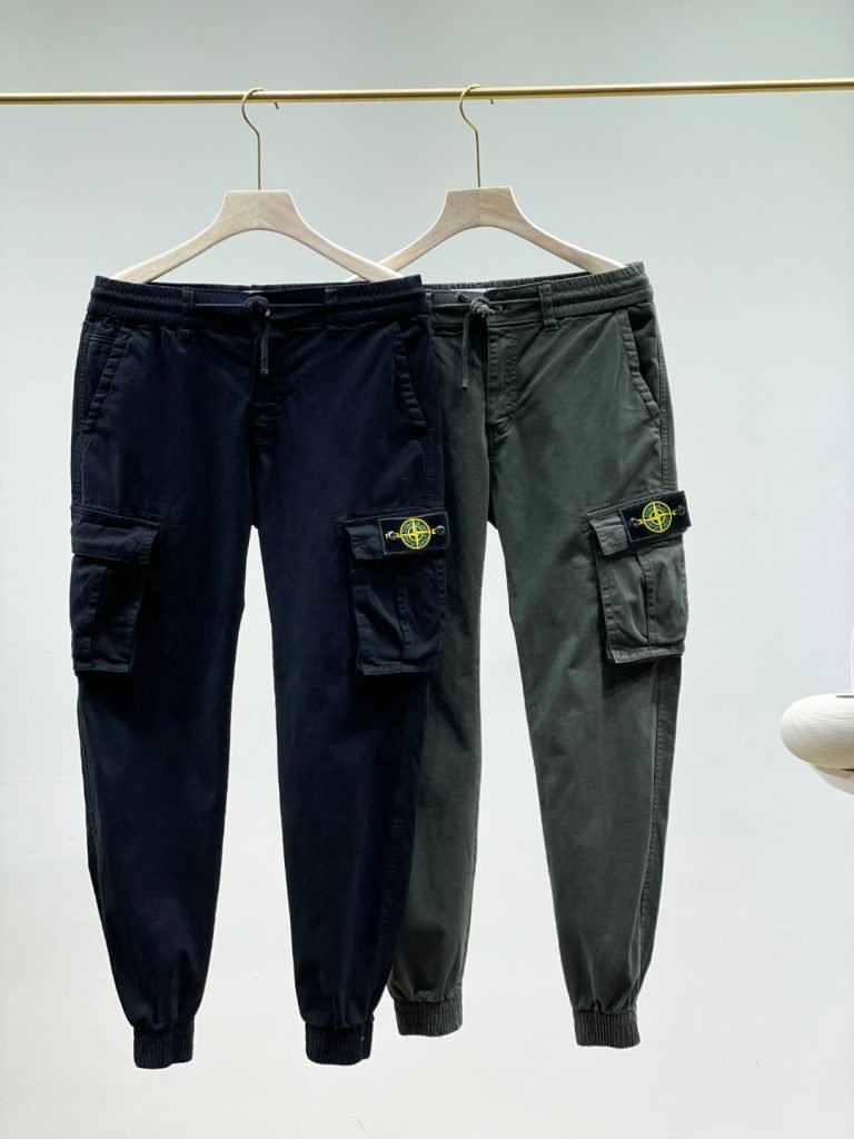 人気ブランド 服安く 買うStone Islandメンズカーゴパンツ