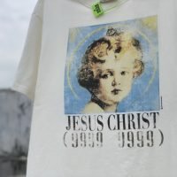 セントマイケルn級品聖ミカエル小天使vintage tee