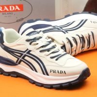 PRADA (プラ ダ)2024新作輸入牛革ロートップスポーツシューズn級品