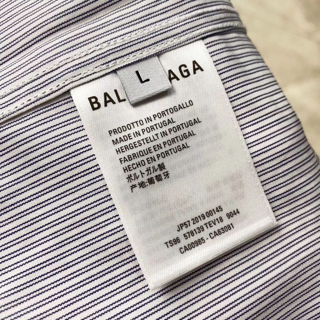 BALENCIAGA(バレンシアガ)コピー2024新作ストライプシャツ