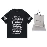 BALENCIAGA(バレンシアガ)ファッションアルファベットグラフィティ半袖Tシャツn級品