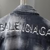 BALENCIAGA2024新作コピーファッショングラフィティデニムジャケット