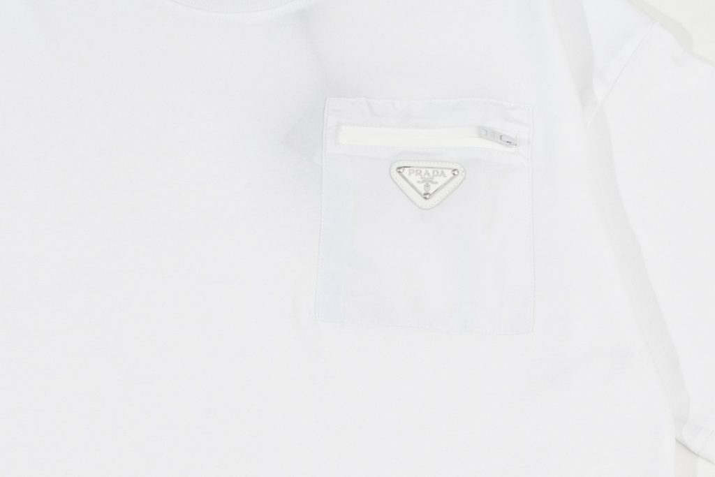PRADA (プラ ダ) ファッション じゅんしょく半袖Tシャツ男女兼用n級品