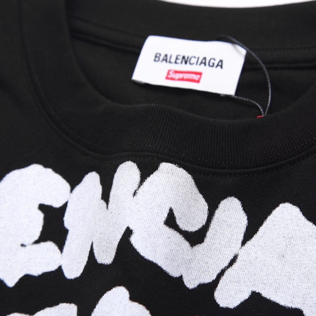 Supreme（シュプリーム) x BALENCIAGA ファッション 人気 半袖Tシャツ男女兼用n級品