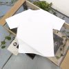 PRADA (プラ ダ)メタルマーク100%コットン 快適柔らかい偽物半袖Tシャツ激安通販