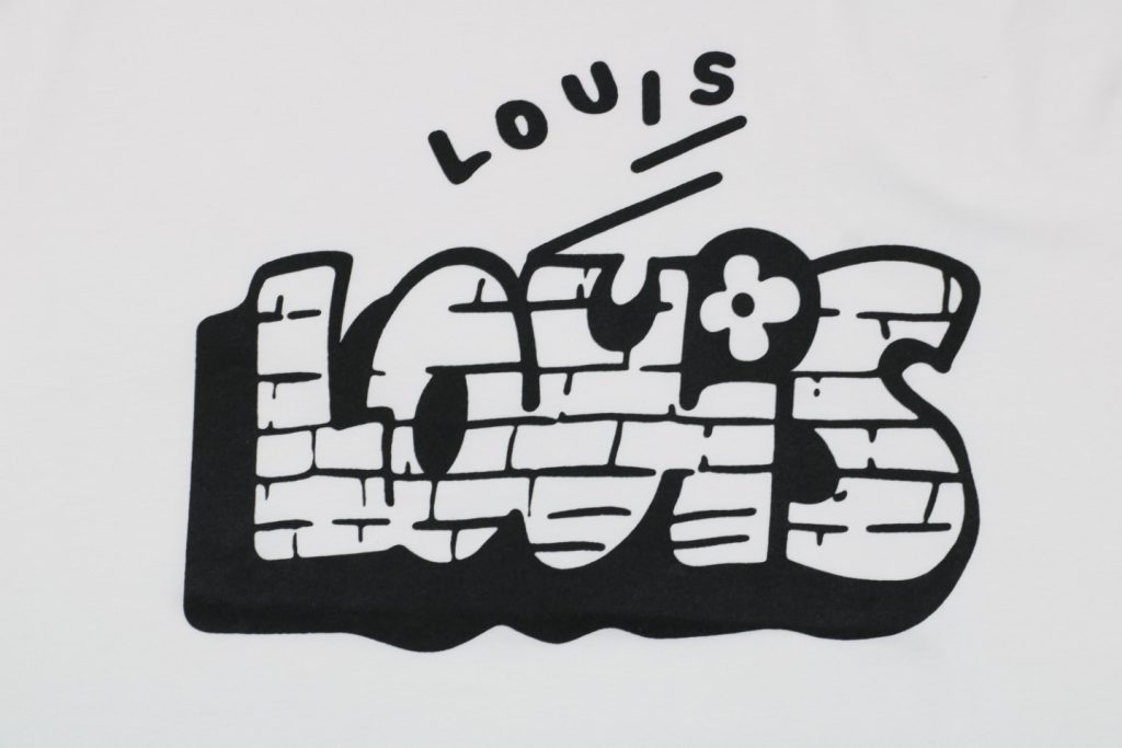 LOUIS VUITTON(ルイヴィトン) 2024新作偽物アルファベットラウンドネック半袖激安通販