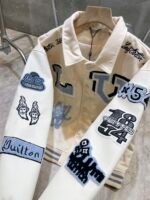 LOUIS VUITTON(ルイヴィトン)バッグスバニー刺繍ベースボールジャケットn級品