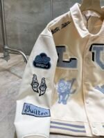 LOUIS VUITTON(ルイヴィトン)バッグスバニー刺繍ベースボールジャケットn級品