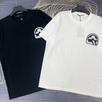 LOUIS VUITTON(ルイヴィトン)クローバー刺繍カップルモデル半袖Tシャツスーパーコピー