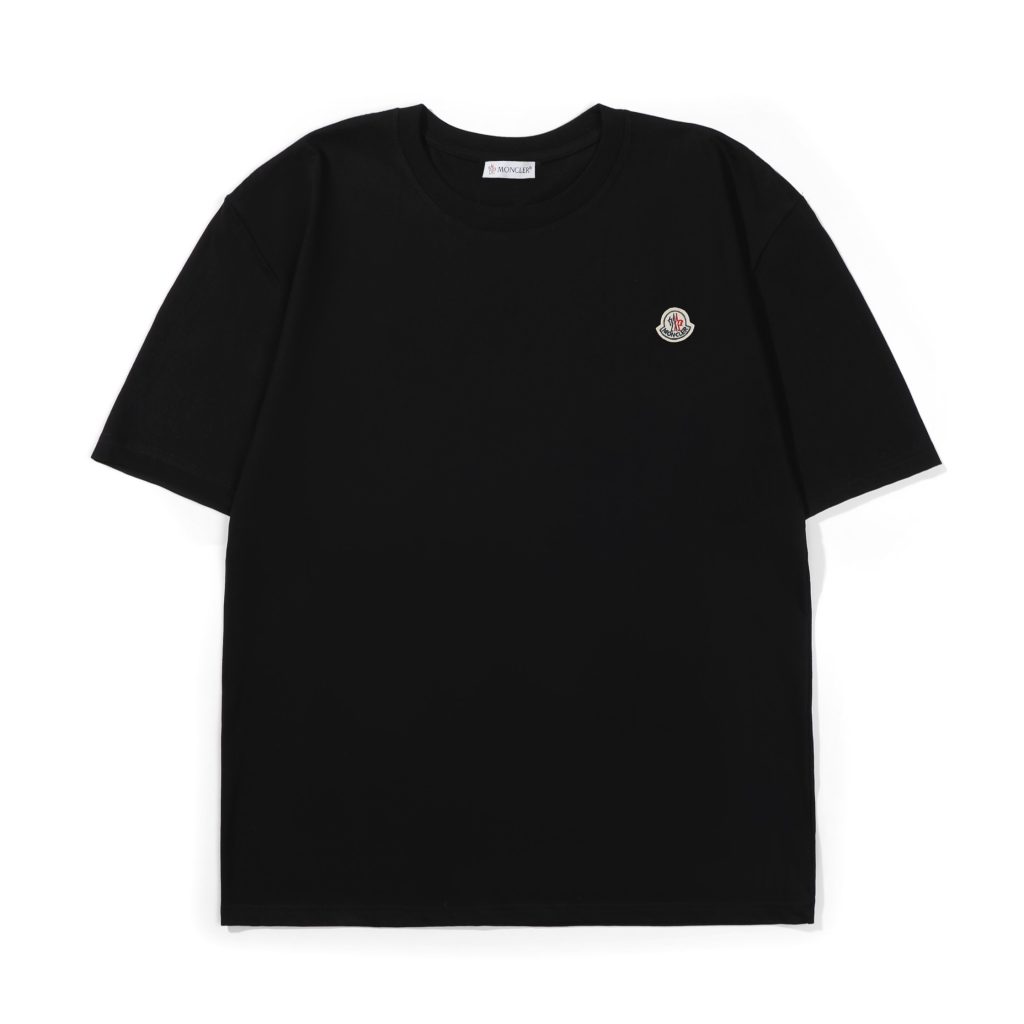 MONCLER(モンクレール)クラシックなロゴ刺繍コットン半袖Tシャツコピー