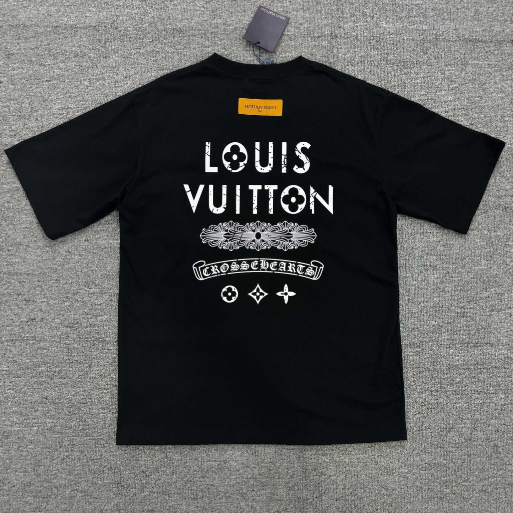 LOUIS VUITTON(ルイヴィトン)2024春夏新作おしゃれで新鮮なアルファベットプリント半袖Tシャツn級品