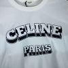 CELINE(セリーヌ)偽物万能なコットン生地PARISアルファベットプリント男女兼用激安通販