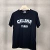 CELINE(セリーヌ)偽物万能なコットン生地PARISアルファベットプリント男女兼用激安通販