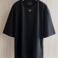 PRADA(プラダ)2024春夏新作偽物三角スチールマーク 黒と白激安通販