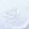 PRADA(プラダ)2024春夏新作トライアングルロゴ Tシャツn級品