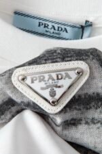 PRADA(プラダ )2024春偽物ラウンドネック半袖Tシャツ 男女兼用激安通販