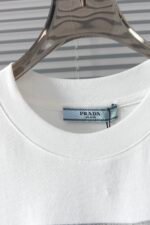 PRADA(プラダ )2024春偽物ラウンドネック半袖Tシャツ 男女兼用激安通販