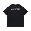 BALENCIAGA(バレンシアガ)プリントロゲ新作半袖Tシャツコピー