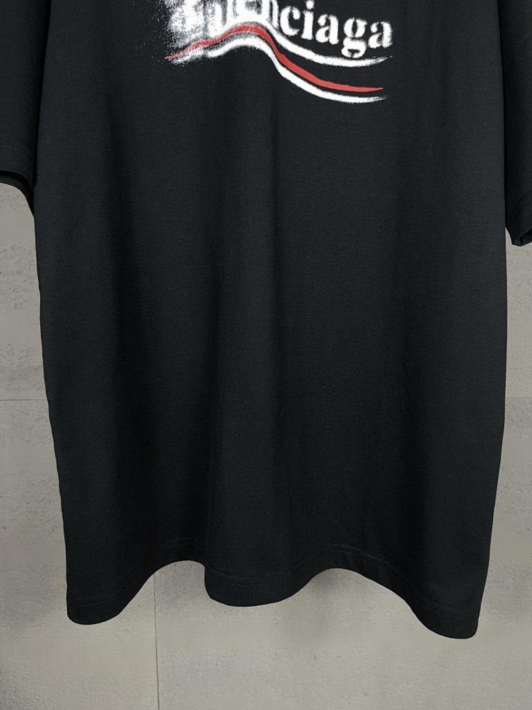 BALENCIAGA(バレンシアガ)輸入素材プリント ロゲ グラフィティ半袖Tシャツ