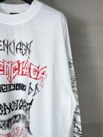 BALENCIAGA(バレンシアガ)2024ドラゴン年 限定プリント長袖Tシャツコピー