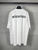 BALENCIAGA(バレンシアガ)2024春夏新作アルファベット ロゲプリント半袖Tシャツコピー