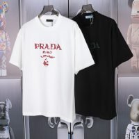 PRADA(プラダ)2024刺繍新作 ラウンドネック半袖n級品