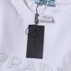 PRADA(プラダ)2024新作高品質100%コットン カップルモデル半袖Tシャツn級品