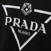 PRADA(プラダ)2024 プリントロゲ アルファベットラウンドネック半袖男女兼用コピー