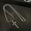 Chrome Hearts（クロムハーツ）芸能人 十字架ペンダント蛇骨ネックレス 激安通販