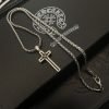 Chrome Hearts（クロムハーツ）芸能人 十字架ペンダント蛇骨ネックレス 激安通販