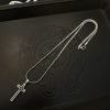 Chrome Hearts（クロムハーツ）芸能人 十字架ペンダント蛇骨ネックレス 激安通販