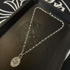 Chrome Hearts（クロムハーツ） スーパーコピー 唐草モチーフオーバルネックレス