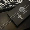 Chrome Hearts（クロムハーツ）偽物 クロスペンダント復古蛇骨ネックレス