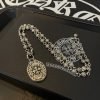 Chrome Hearts（クロムハーツ） スーパーコピー 唐草モチーフオーバルネックレス