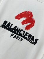 BALENCIAGA(バレンシアガ) スーパーコピー プリントアルファベットロゴカジュアルペアTシャツ 通販