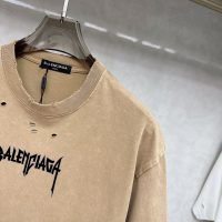 BALENCIAGA(バレンシアガ) コピー アルファベットプリントカップルタイプ男女半袖