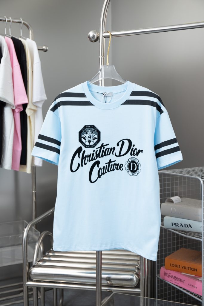 DIOR（ディオール） スーパーコピー  2024夏メンズシリーズ新作刺繍Tシャツ  通販