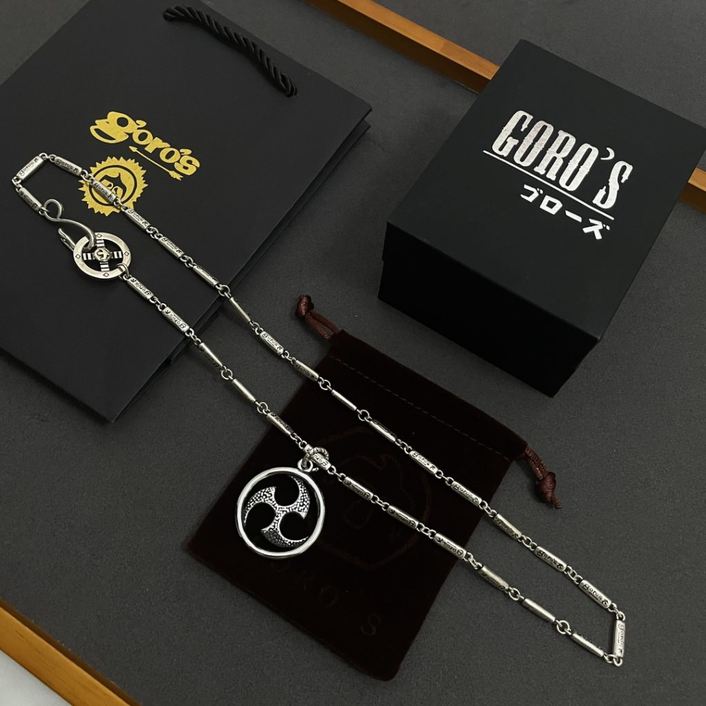 Goro’s(ゴローズ)高橋吾郎 コピー ダーツ竹節ペンダントネックレス 激安通販