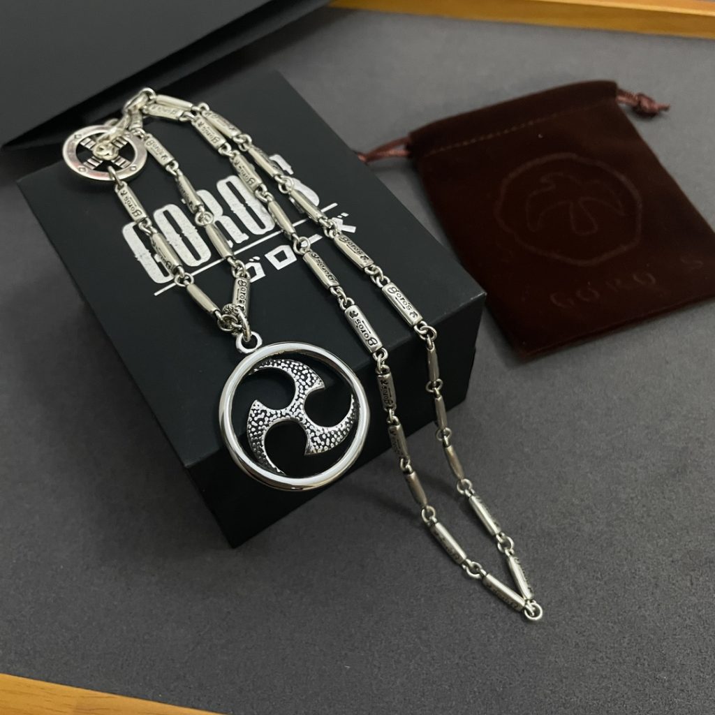 Goro’s(ゴローズ)高橋吾郎 コピー ダーツ竹節ペンダントネックレス 激安通販