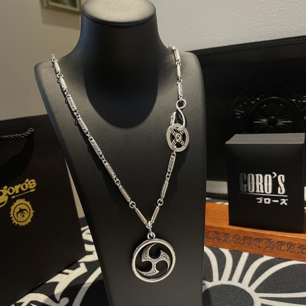 Goro’s(ゴローズ)高橋吾郎 コピー ダーツ竹節ペンダントネックレス 激安通販