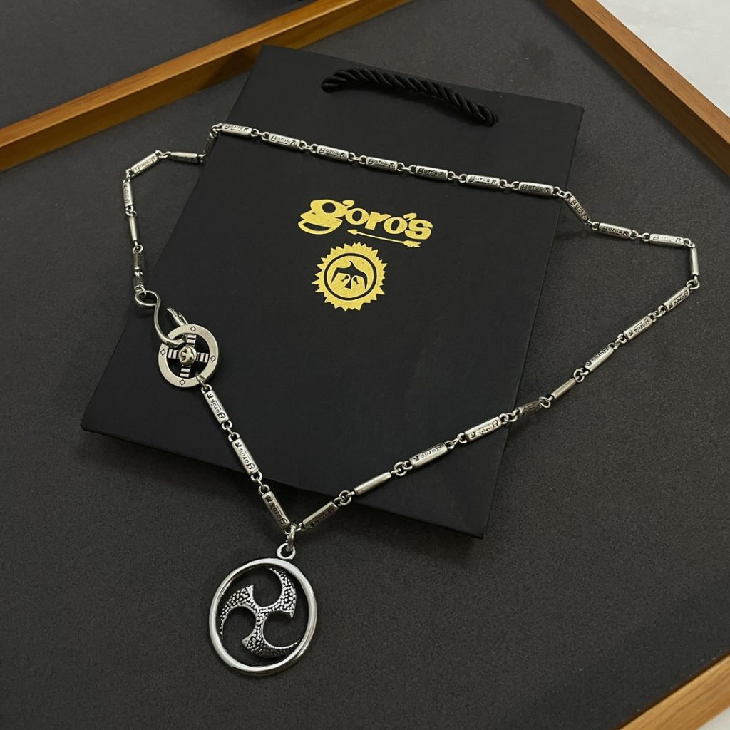 Goro’s(ゴローズ)高橋吾郎 コピー ダーツ竹節ペンダントネックレス 激安通販