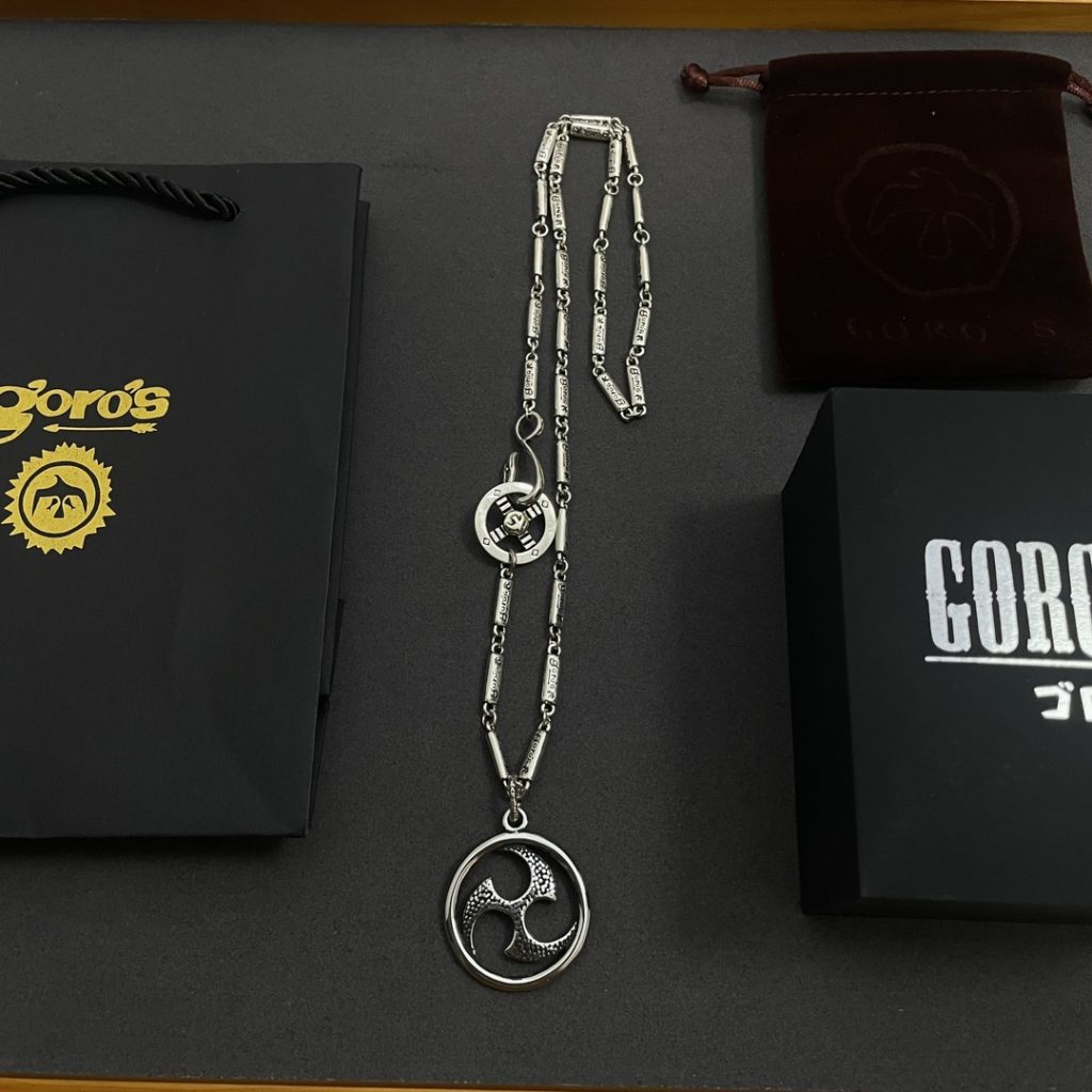 Goro’s(ゴローズ)高橋吾郎 コピー ダーツ竹節ペンダントネックレス 激安通販